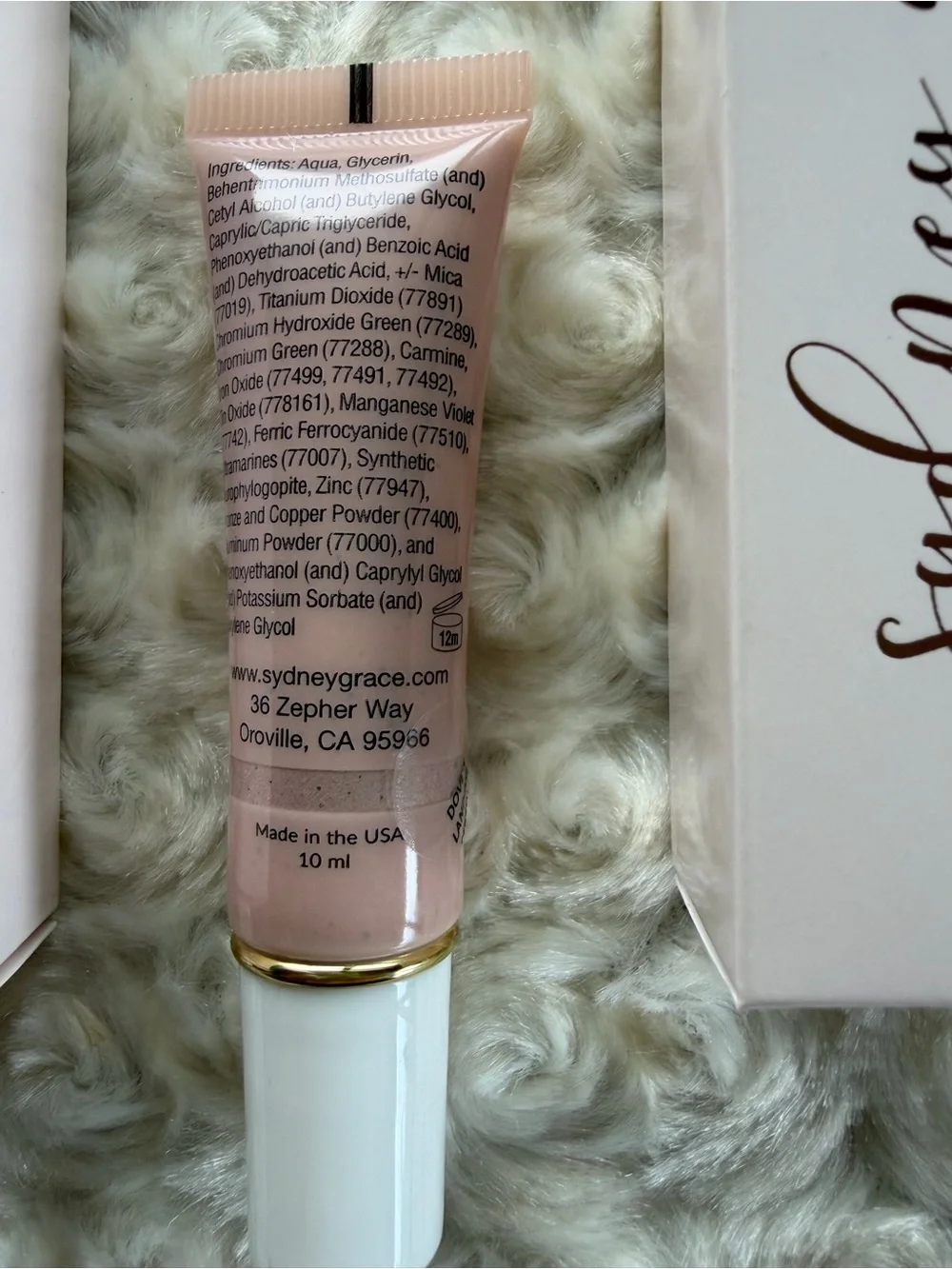 New Sydney Grace Dove’s Landing Cream Eyeshadow